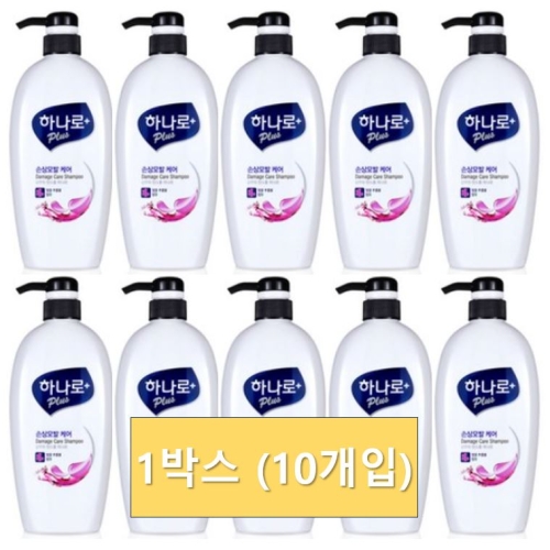 하나로 플러스 손상모발 케어 샴푸 680ml (10개)_이미지