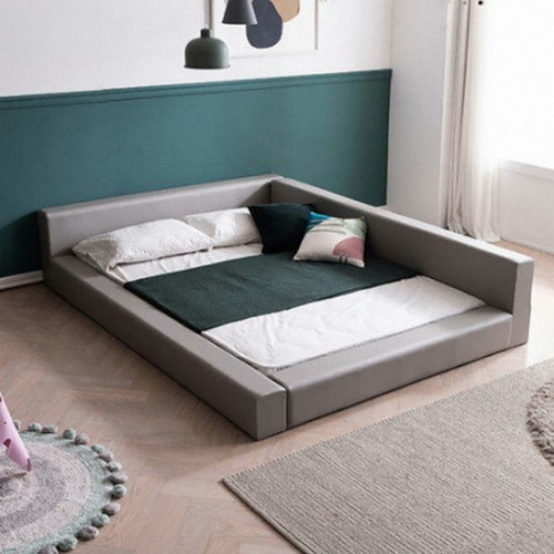 킨포크 밸런스 가죽 침대 Q