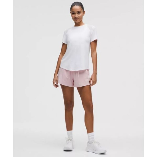 룰루레몬 페이스 라이벌 하이-라이즈 쇼츠 3인치 핑크 헤이즈 1764633_이미지