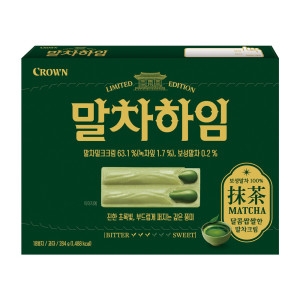 크라운제과 말차하임 284g (1개)