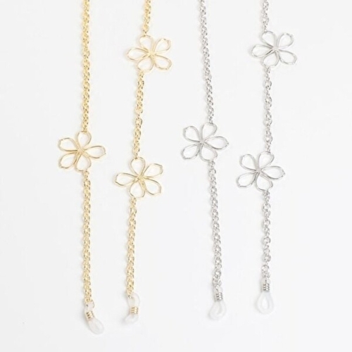 폭스타일 로베 플라워 안경 체인 KYR-W41F4BC_이미지