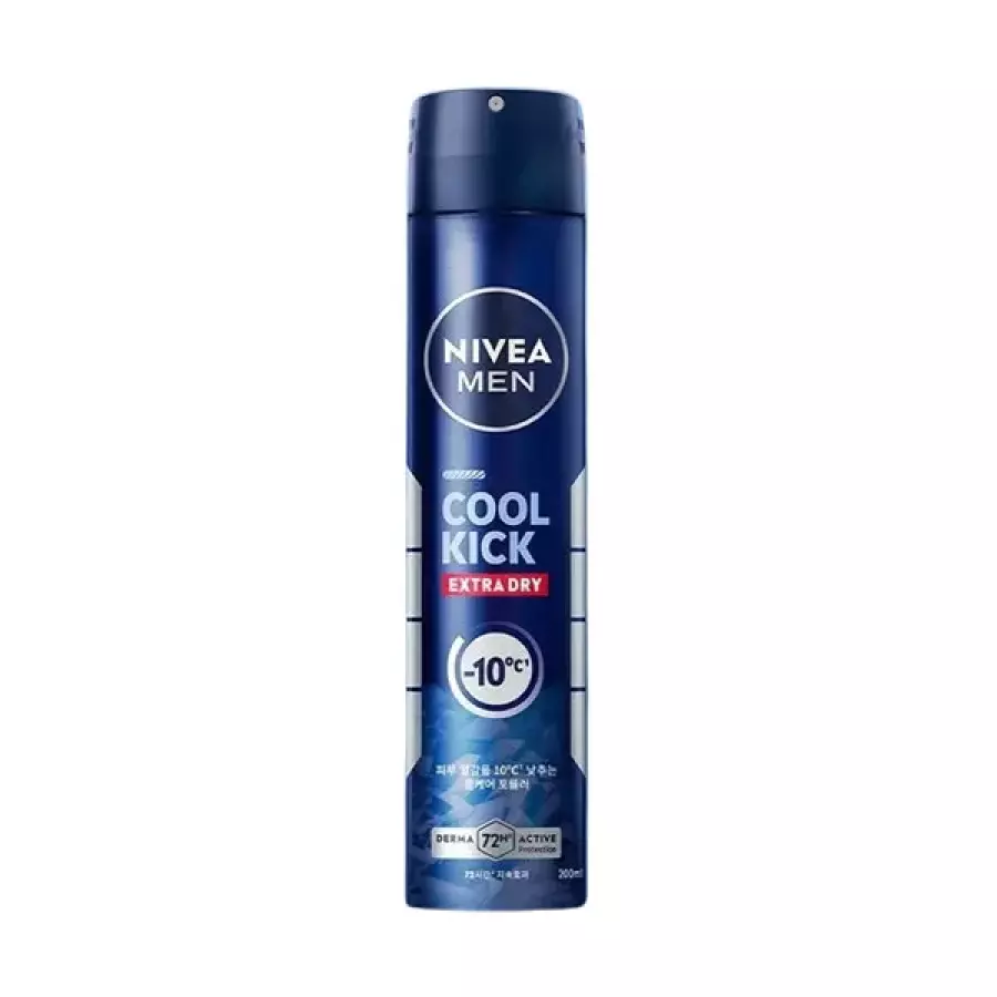 니베아 NEW 맨 데오드란트 스프레이 쿨킥 200ml