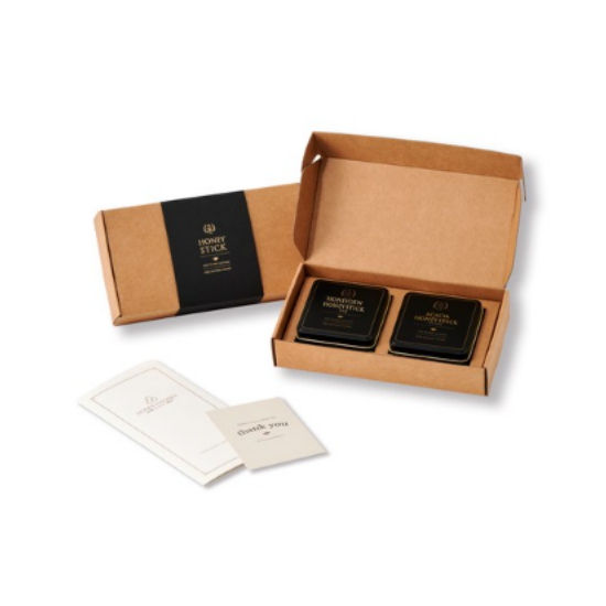 새턴주식회사 허니바이허니 허니스틱 2종 세트(아카시아꿀, 감로꿀) (1개)