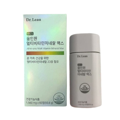 닥터린 올인원 멀티비타민 미네랄 맥스 60정 (1개)_이미지