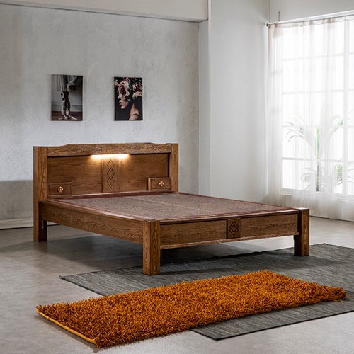 현대의료기 115Q V2 돌침대 Q (홍맥반석)