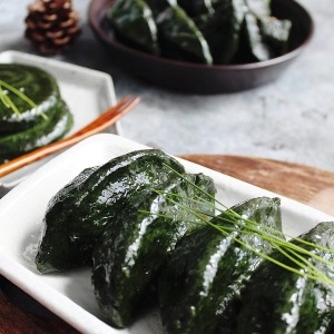 영광 모시송편 모싯잎 떡 찐송편 흑임자깨  20개입