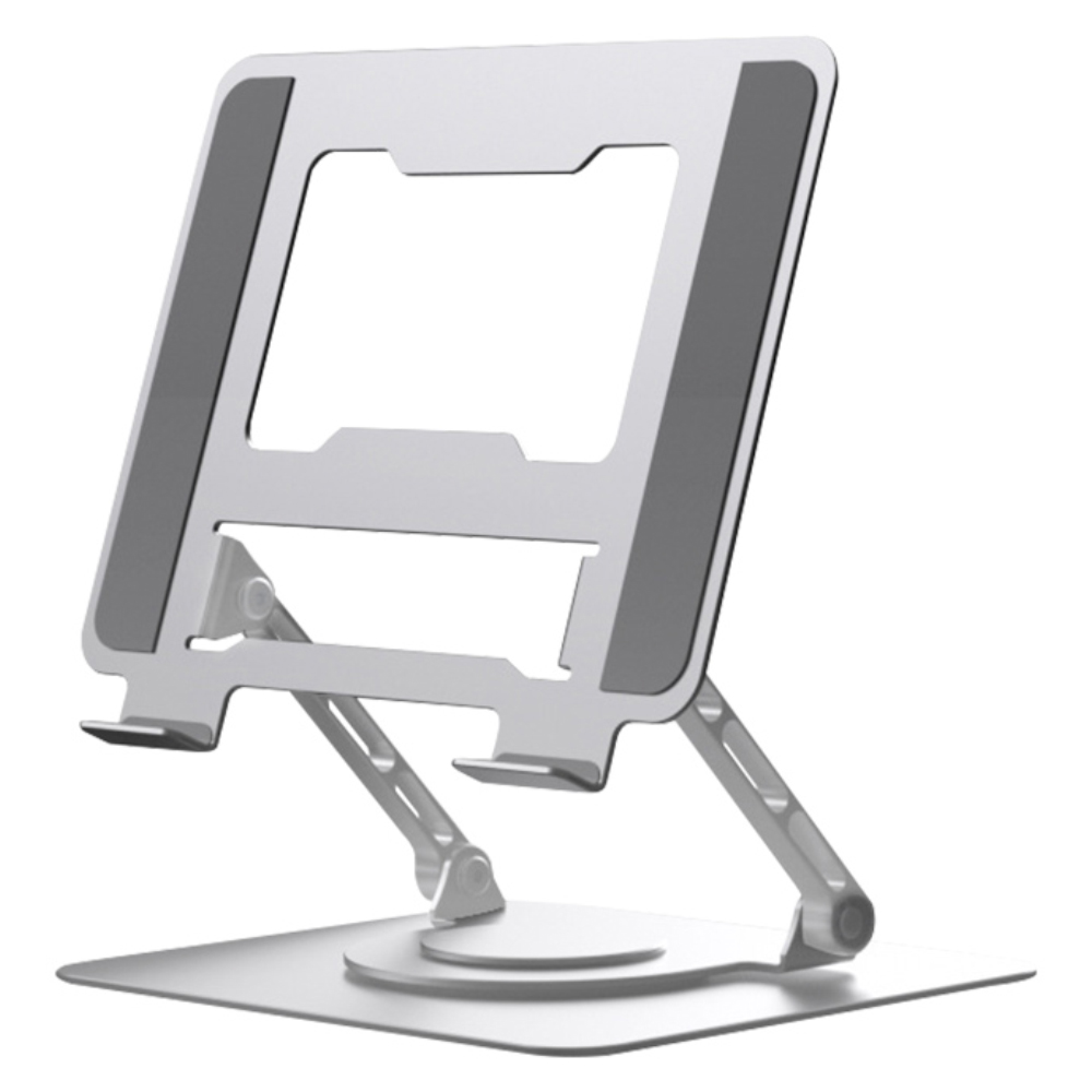 위니즈 360도 회전 노트북 거치대 (실버 / WN01NSS)_이미지