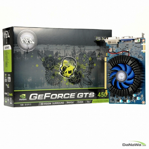 KFA�� ������ GTS450 GREEN D3 1GB