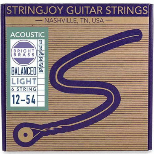 ㅤ스트링조이 Acoustic Bright Brass 012-054_이미지