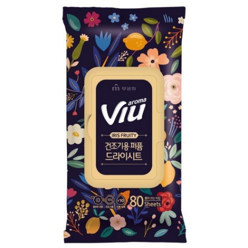 고농축 퍼퓸 드라이시트 아이리스플루티 80매