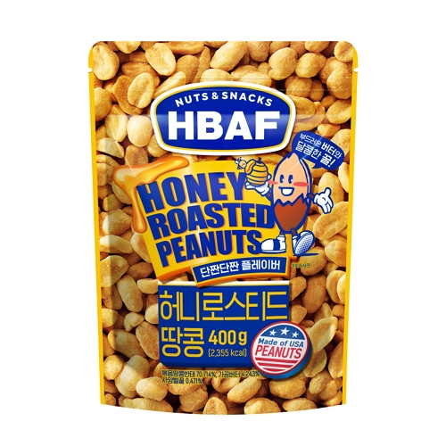 허니로스티드 땅콩 400g