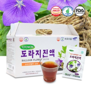 강원식품 토토원 도라지진액 100ml 30포이미지입니다. 누르면 해당 게시물로 새창이동합니다.