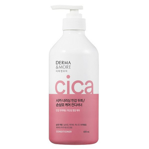 더마앤모어 시카 너리싱 컨디셔너 600ml[4개]