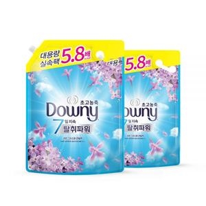 P&G 다우니 탈취파워 레몬그라스와 라일락 리필 4.1L (2개)