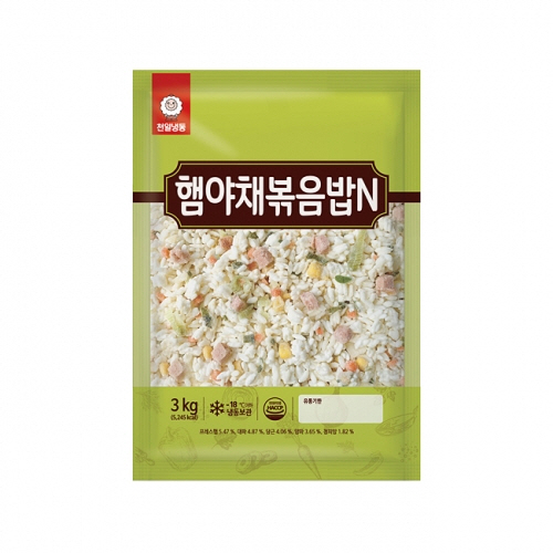 천일식품 천일냉동 햄야채볶음밥N 3kg이미지입니다. 누르면 해당 게시물로 새창이동합니다.