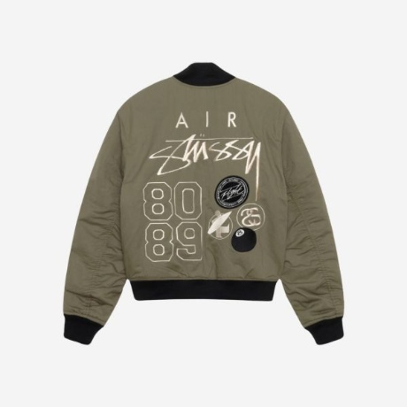 나이키 스투시 리버시블 자켓 에스티유 STUssy Reversible Jacket FJ9153-222_이미지