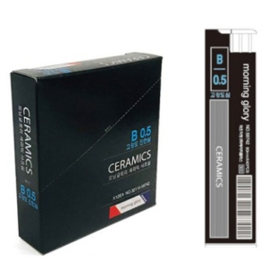 모닝글로리 세라믹 고강도 샤프심 B 36p 0.5mm 24개