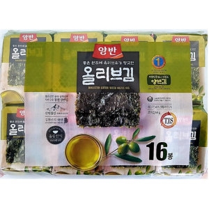 동원F&B 양반 양반김 올리브유김 4g (16개)_이미지