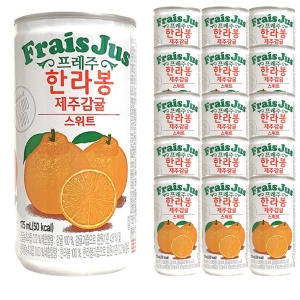 일화 프레주 스위트 한라봉 제주감귤 175ml (60개)