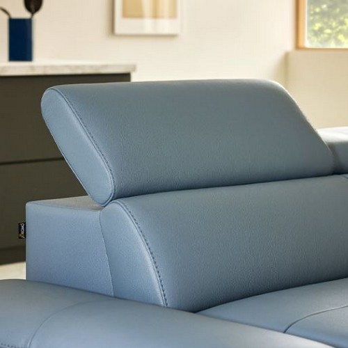 자코모 메이트 멀티 기능성 슈렁큰 천연가죽 소파 4인용 (스툴포함)_이미지