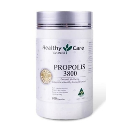 HealthyCare 프로폴리스 3800 200캡슐 (해외) (1개)_이미지