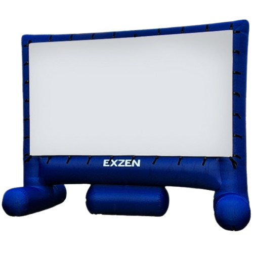 EXZEN 와이드 팝업 에어 스크린 POP-W 시리즈 (150인치, POP-150W)_이미지