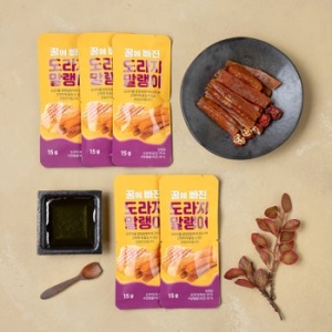 누리농산 꿀에 빠진 도라지말랭이 75g (1개)_이미지