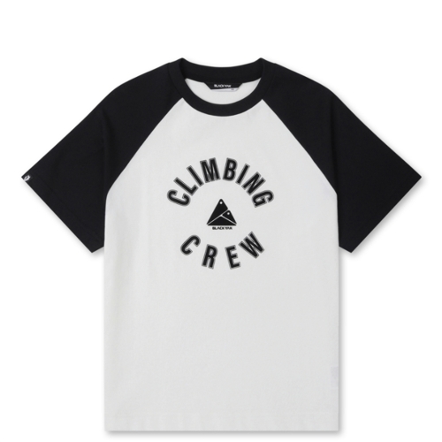 블랙야크 KIDS 슬링 래글런 CP5 부티 셔츠상의 1BKTSFU002 BK RE FR