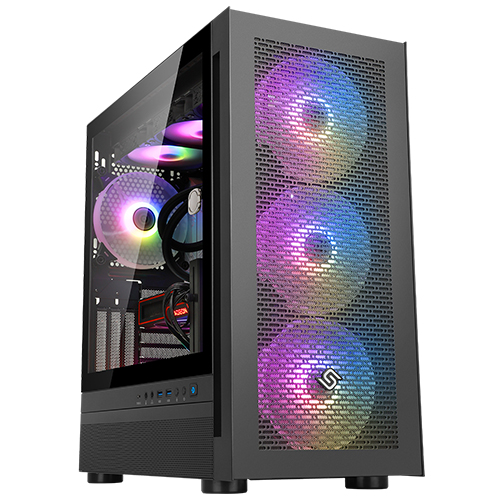 앱코 SUITMASTER V3000 베놈 ARGB (블랙)_이미지