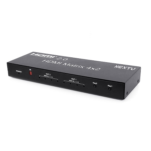 이지넷유비쿼터스 NEXTU NEXT-4242UHDM-DS 4:2 HDMI 매트릭스 스위치_이미지