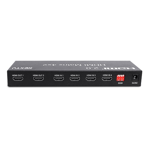 이지넷유비쿼터스 NEXTU NEXT-4242UHDM-DS 4:2 HDMI 매트릭스 스위치_이미지