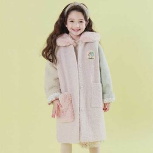 아이러브제이 N. 라퀼라 퍼카라 방모 코트 (JUWOU01)