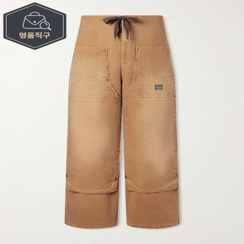 캐피탈 B0081933722 와이드레그 코튼캔버스 카고 트라우저 K2510LP125