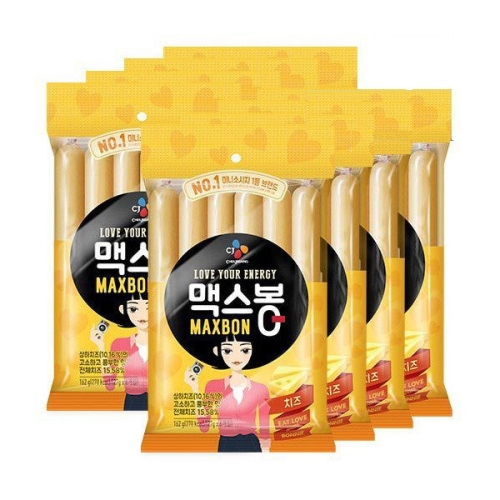 맥스봉 치즈 6개입 162g
