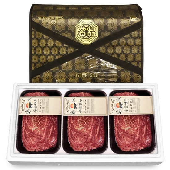 우들 한우 구이 선물세트 5호 1.2kg (1개)_이미지