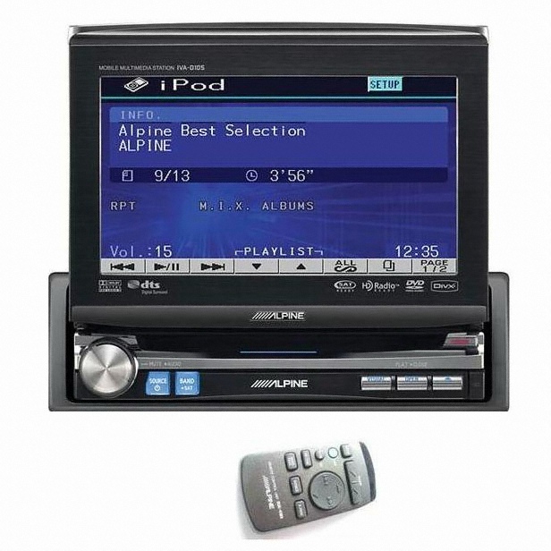 알파인 IVA-D105E (단품, 전자액자)_이미지