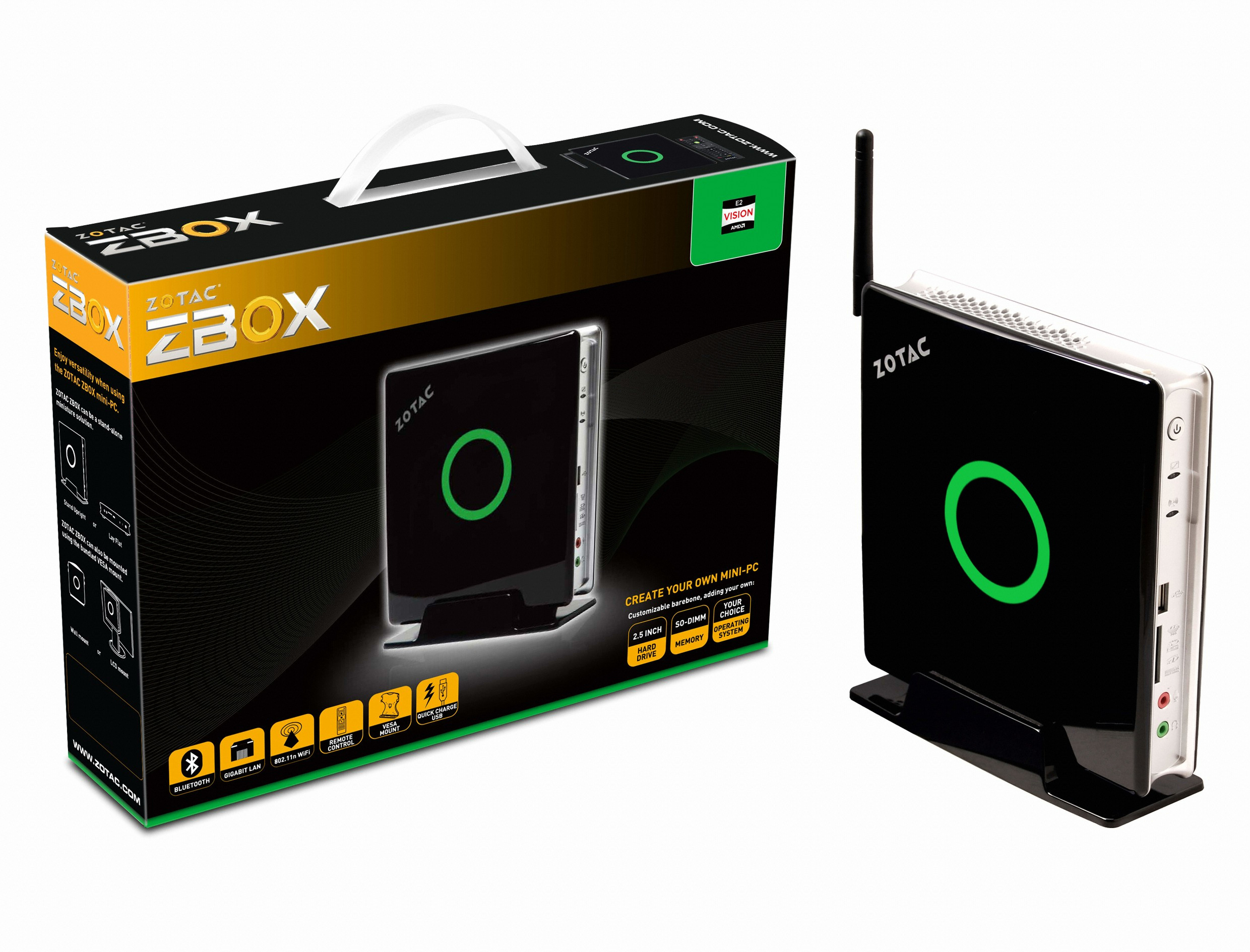 ZOTAC ZBOX AD06 (4GB, 640GB)_이미지