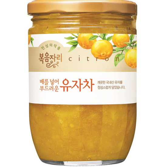 복음자리 배를 넣어 부드러운 유자차 620g (1개)