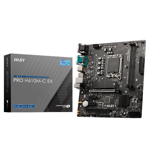 MSI PRO H610M-C EX (중고)_이미지