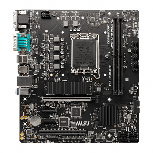 MSI PRO H610M-C EX (중고)_이미지