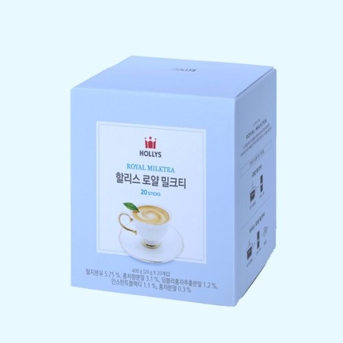 할리스 로얄 밀크티 20개입 (4개)_이미지