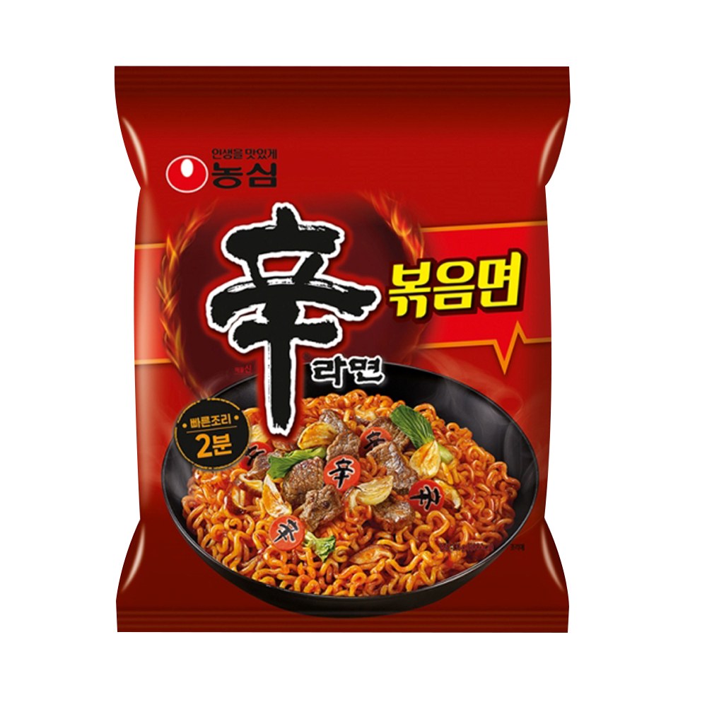 농심 신라면 볶음면 131g (24개)_이미지