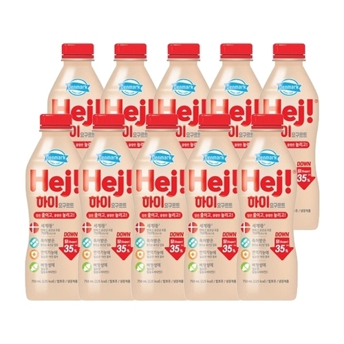  동원F&B 덴마크 하이 요구르트 750ml [10개]