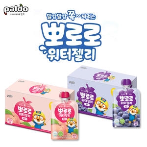 팔도 뽀로로 워터젤리 복숭아 120ml (12개)