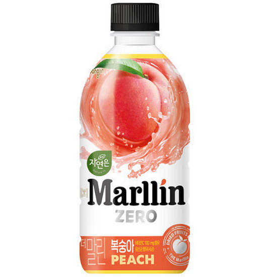 웅진식품 자연은 더말린 제로 복숭아 500ml (1개)_이미지