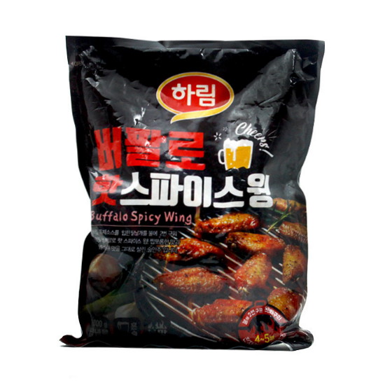 하림 버팔로 핫스파이스윙 1kg (1개)