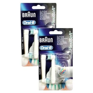 브라운 오랄비 EB17-2 FLEXISOFT (2세트(4개))_이미지