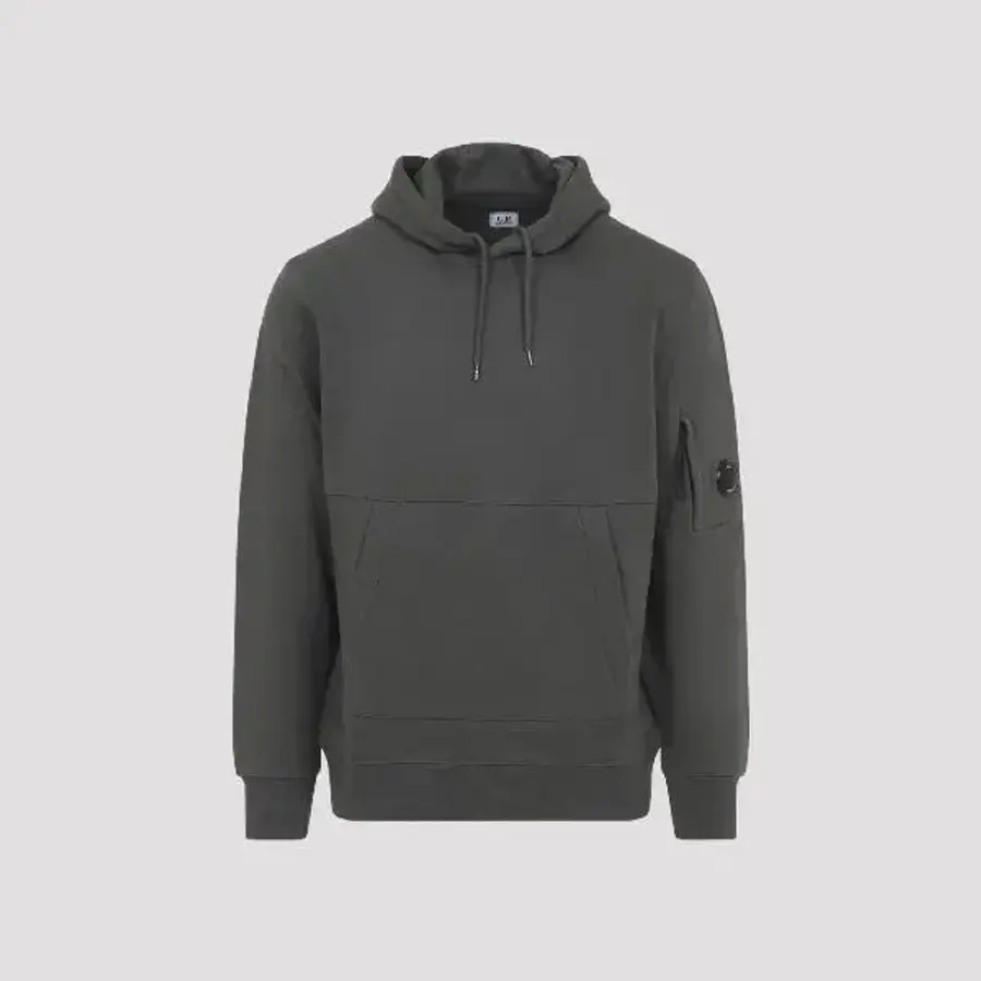 다이애그널 C P Company RAISED FLEECE 후드 렌즈 스웨트 셔츠 20CMSS714A005086W921 TP56967