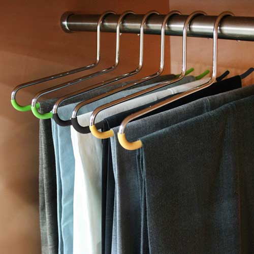 홈앤하우스 멀티코팅 바지걸이 (20개)