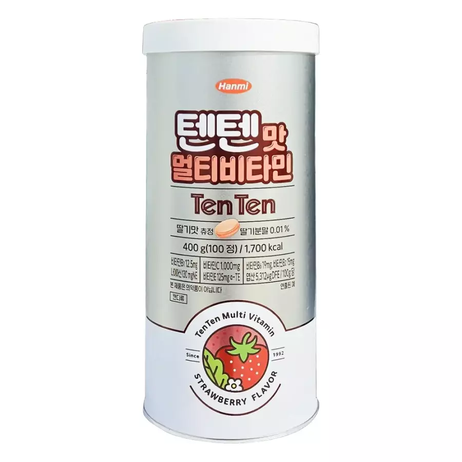 한미약품 텐텐맛 멀티비타민 4g 100정 (2개)_이미지